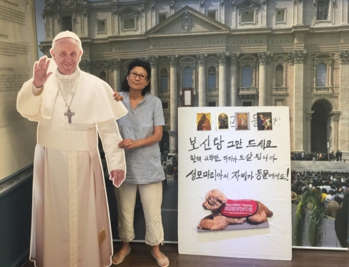 We shocked people a bit yesterday mentioning the Korean Catholic Church and Boknal